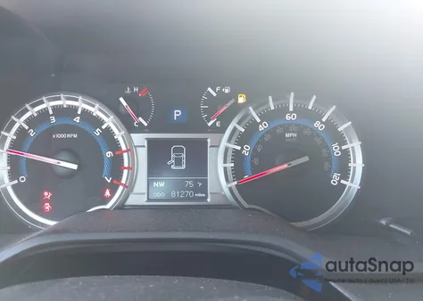 2016 Toyota 4Runner Sr5 z USA, uszkodzony, nr VIN JTEZU5JR2G5119943